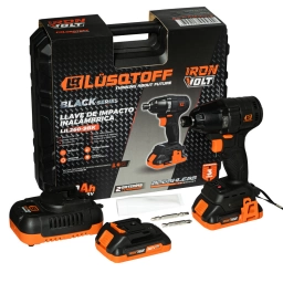 ATORNILLADOR DE IMPACTO A BATERIA ENC 14 C2 BAT 2.0AMP + CARGADOR - BLACK SERIES