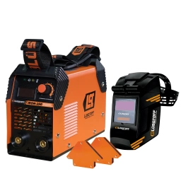 SOLDADORA INVERTER IRON-250 + 2 ESCUADRAS MAGNETICAS